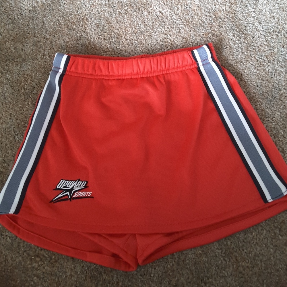 Upward Sports red black cheerleading skirt skort